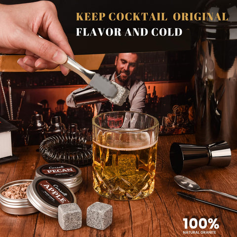 Carsolt cocktail smoker kit clip silicone sleeve secures setup for steady sessions.