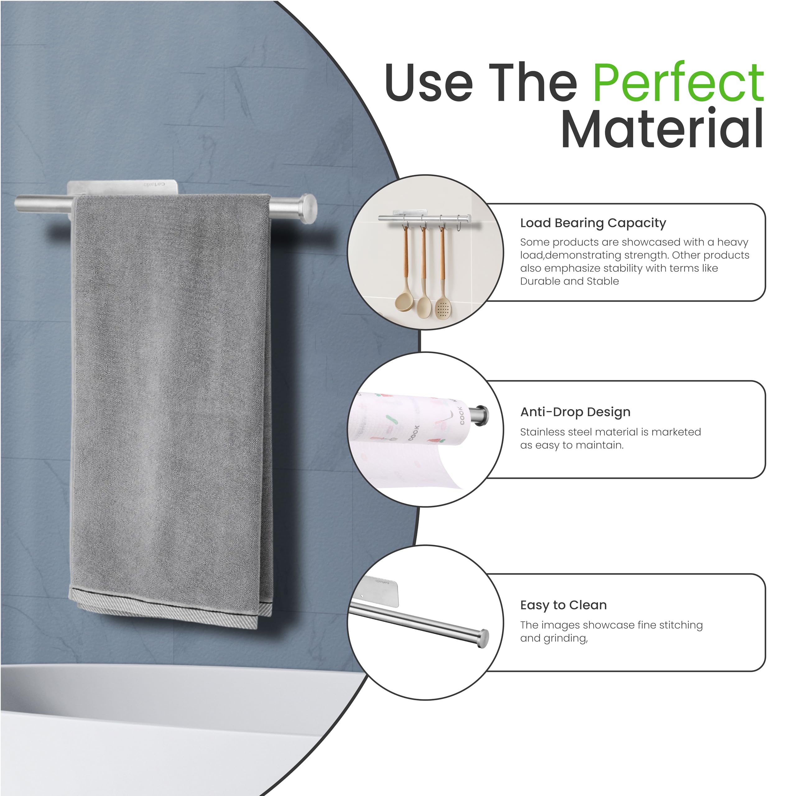 Cartaxio kitchen and bathroom installation showcases versatile mounting options