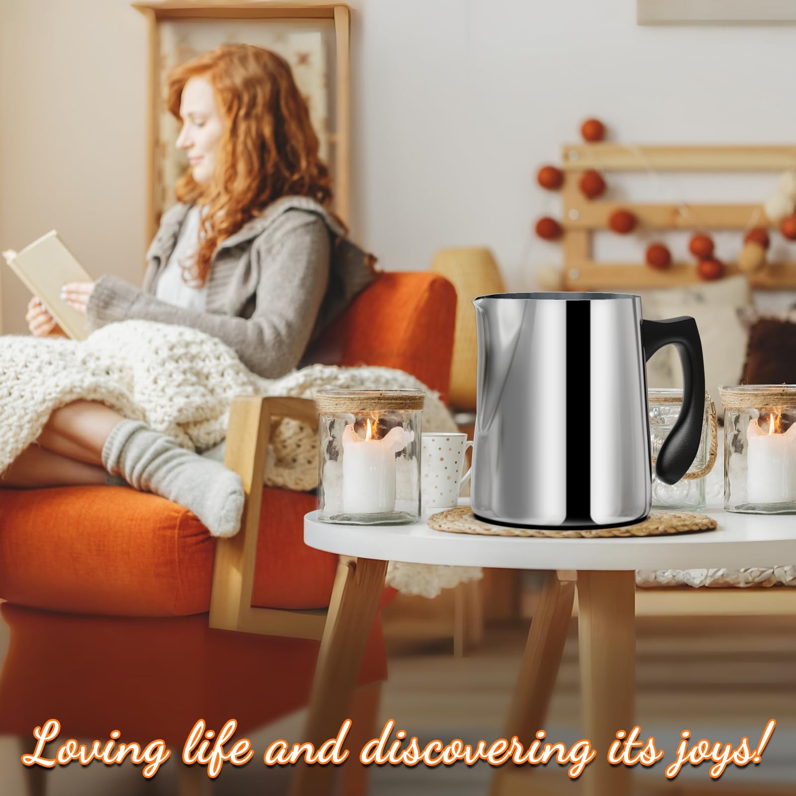 CasaCulina candle pouring pot ideal for DIY candle making at home.