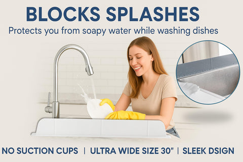 Casa Starlet extra-wide guard covers large sink area