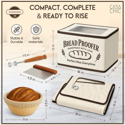 CasaChic Fold-flat design stores compactly after use.