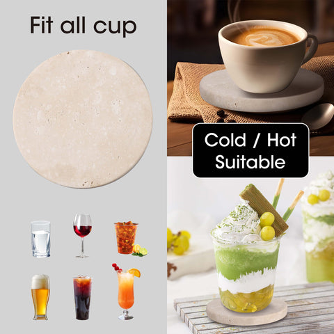 Gift-worthy CASACOUTURE coaster set for housewarmings