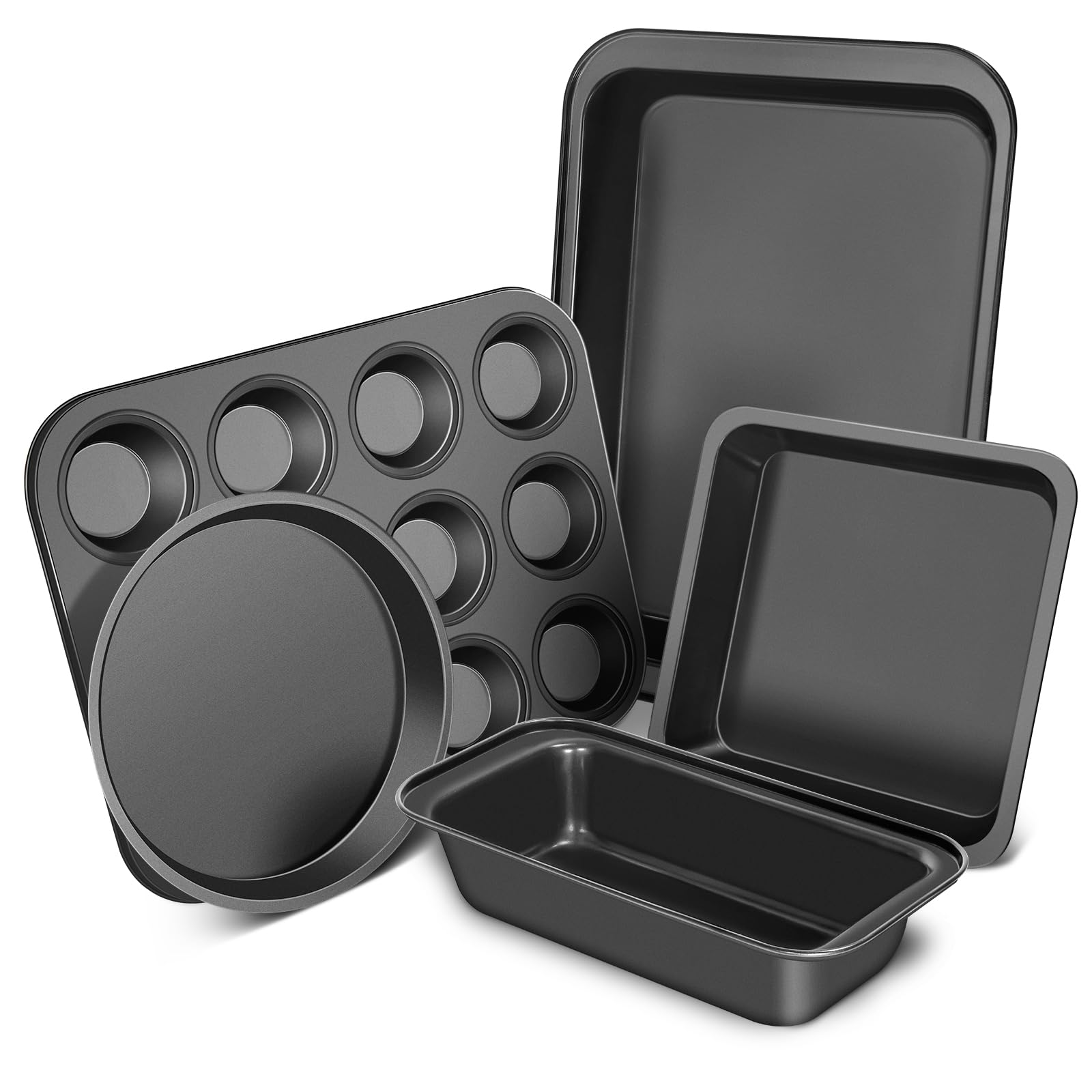 CasaCulina round cake pan for even heat and easy release in baking