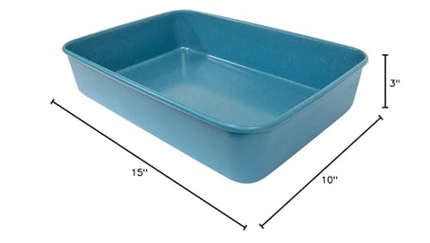 CasaWare blue granite interior coating, non-stick performance during roasting.