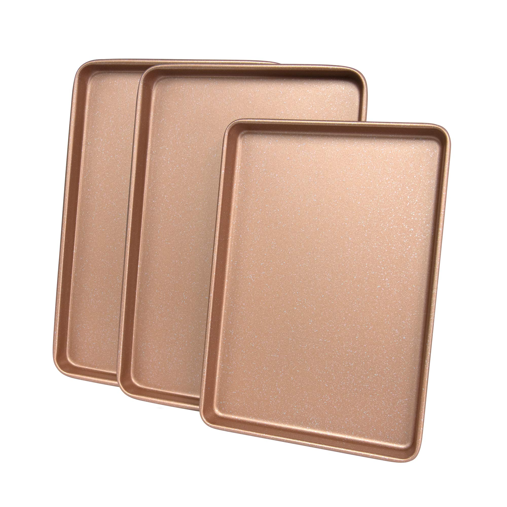 Casaware ceramic non-stick coating pan for smooth food release and simple cleanup.