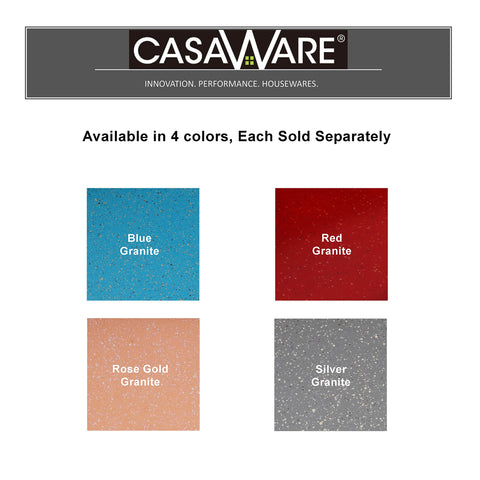 Casaware Grande easy-release pan for simple cleanup.