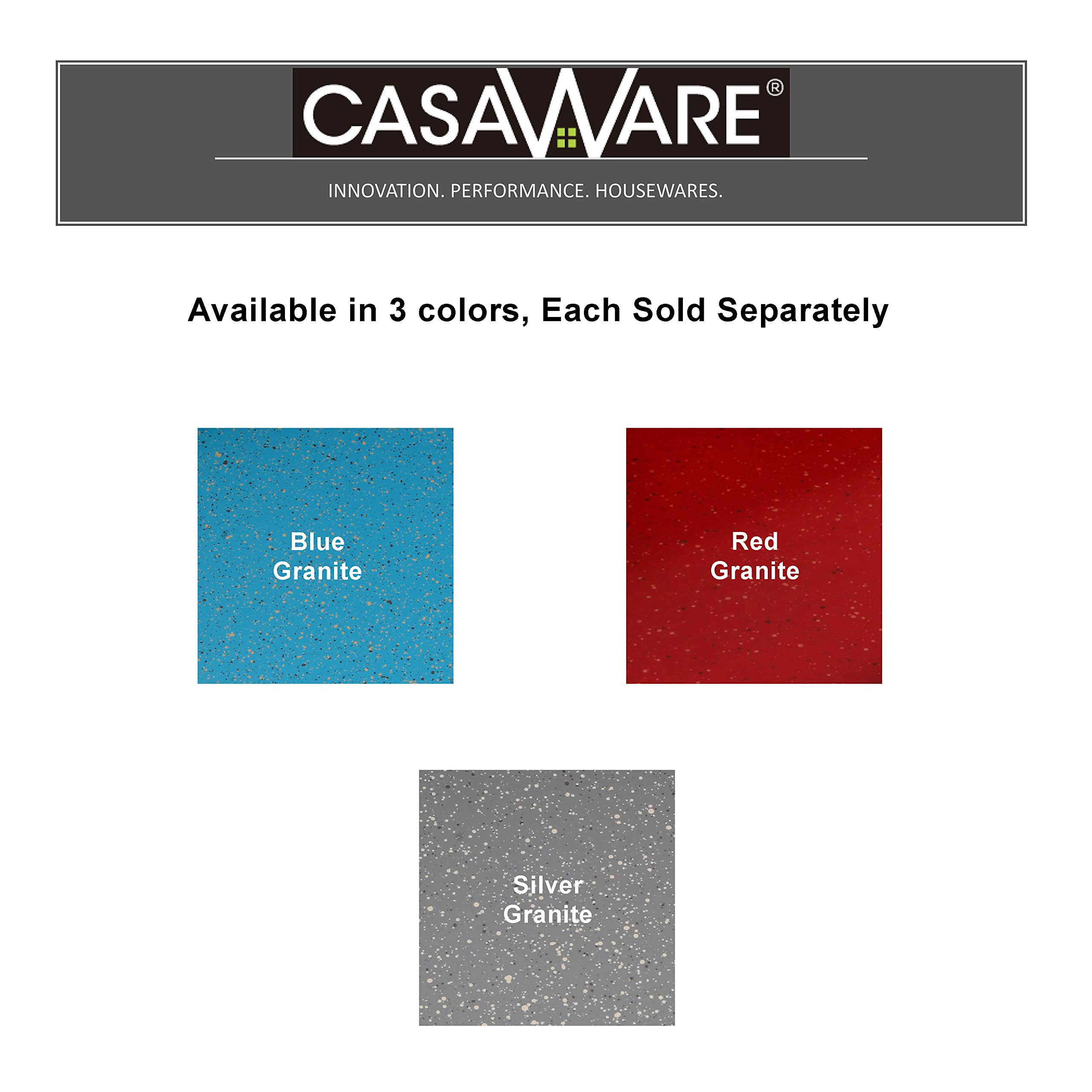 CasaWare pan after cleaning shows easy wipe-down and minimal residue.
