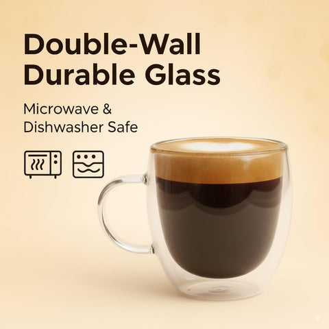Casafoyer condensation-free mug keeps surfaces dry during hot beverages.