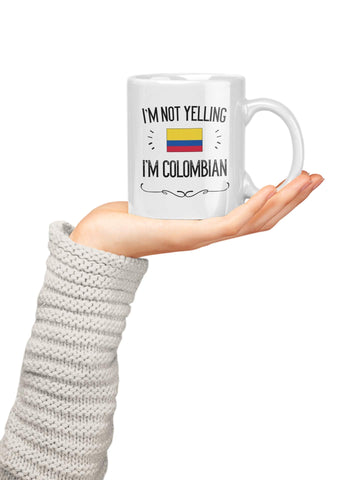 Casitika Colombia Pride mug gift-ready packaging for thoughtful presents.