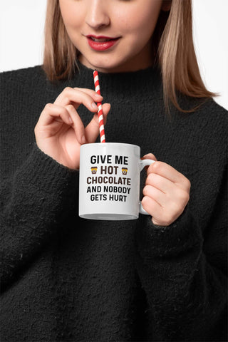 Casitika Hot Cocoa Mug handle close-up for comfortable everyday use.