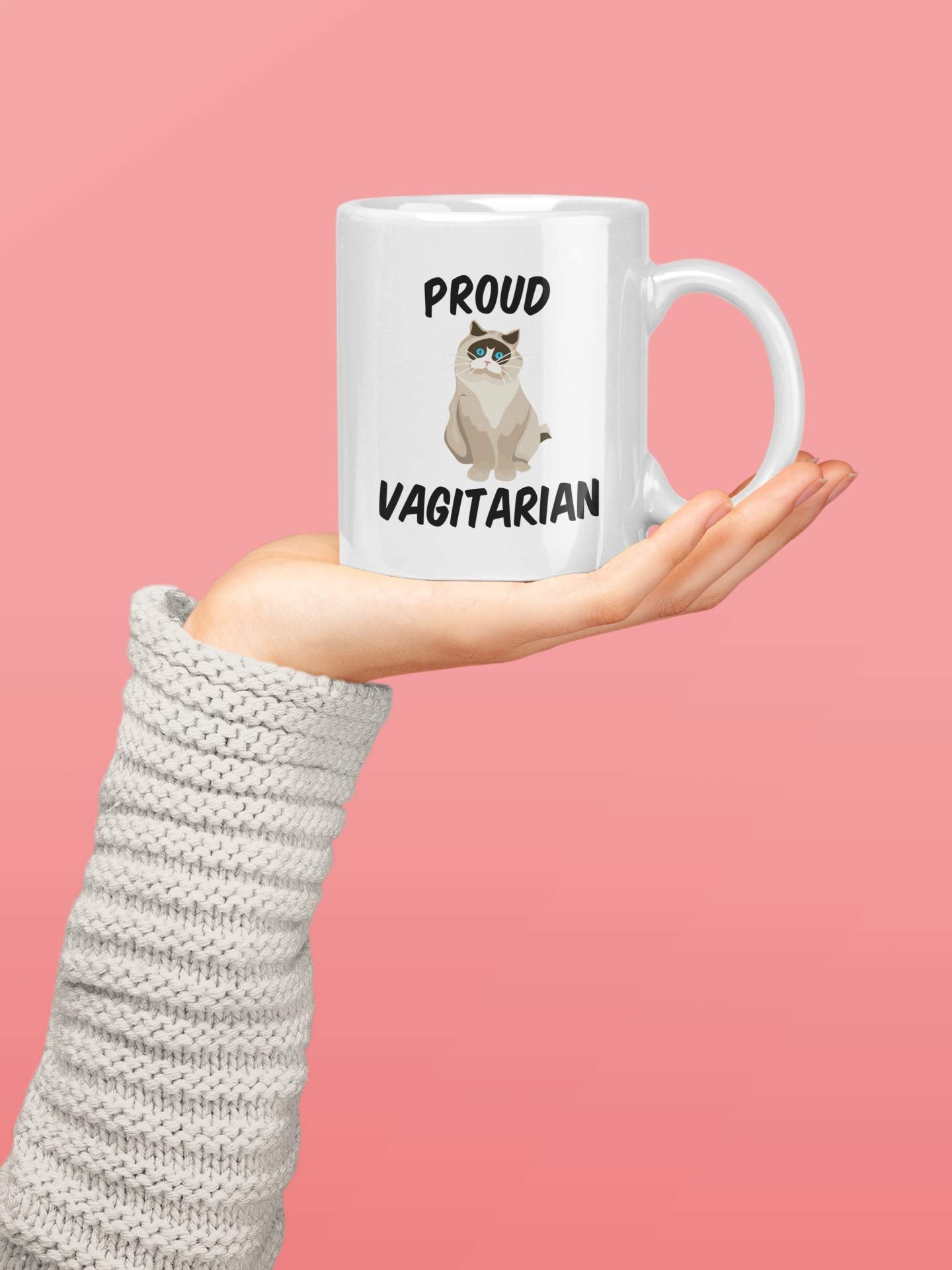 Casitika LGBT mug with coffee, starting the day with a smile.