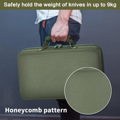 Casmilee compatible with folding and fixed blades for versatility.