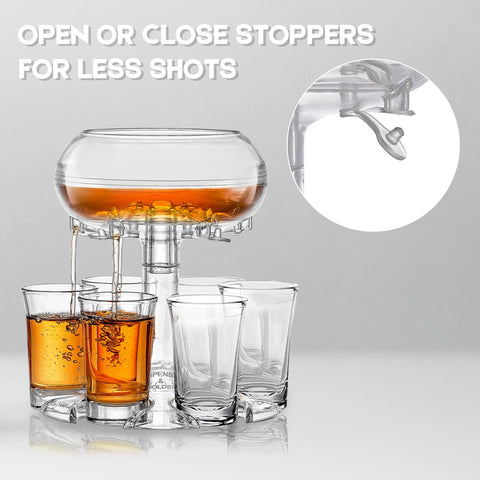 Catadog plexiglass dispenser detail highlighting food-grade material and crystal-clear visibility.