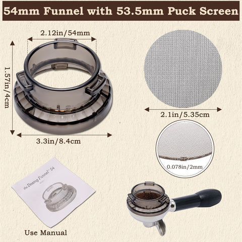 Catcan durable ABS plastic espresso accessory built for daily use.
