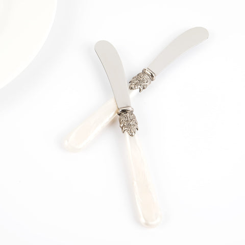 CATHYLIN Reverie stainless flatware for four elevates table styling.