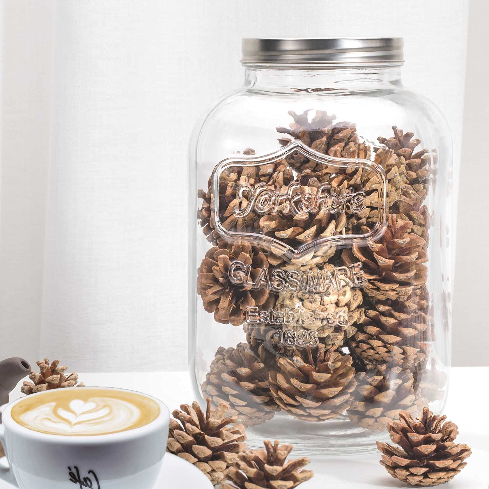 CATPOWER flour beans spices storage jar for kitchen organization
