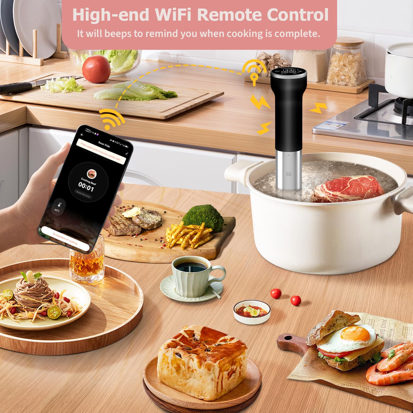 Cattleman Cuisine 3D water circulation ensures even heating