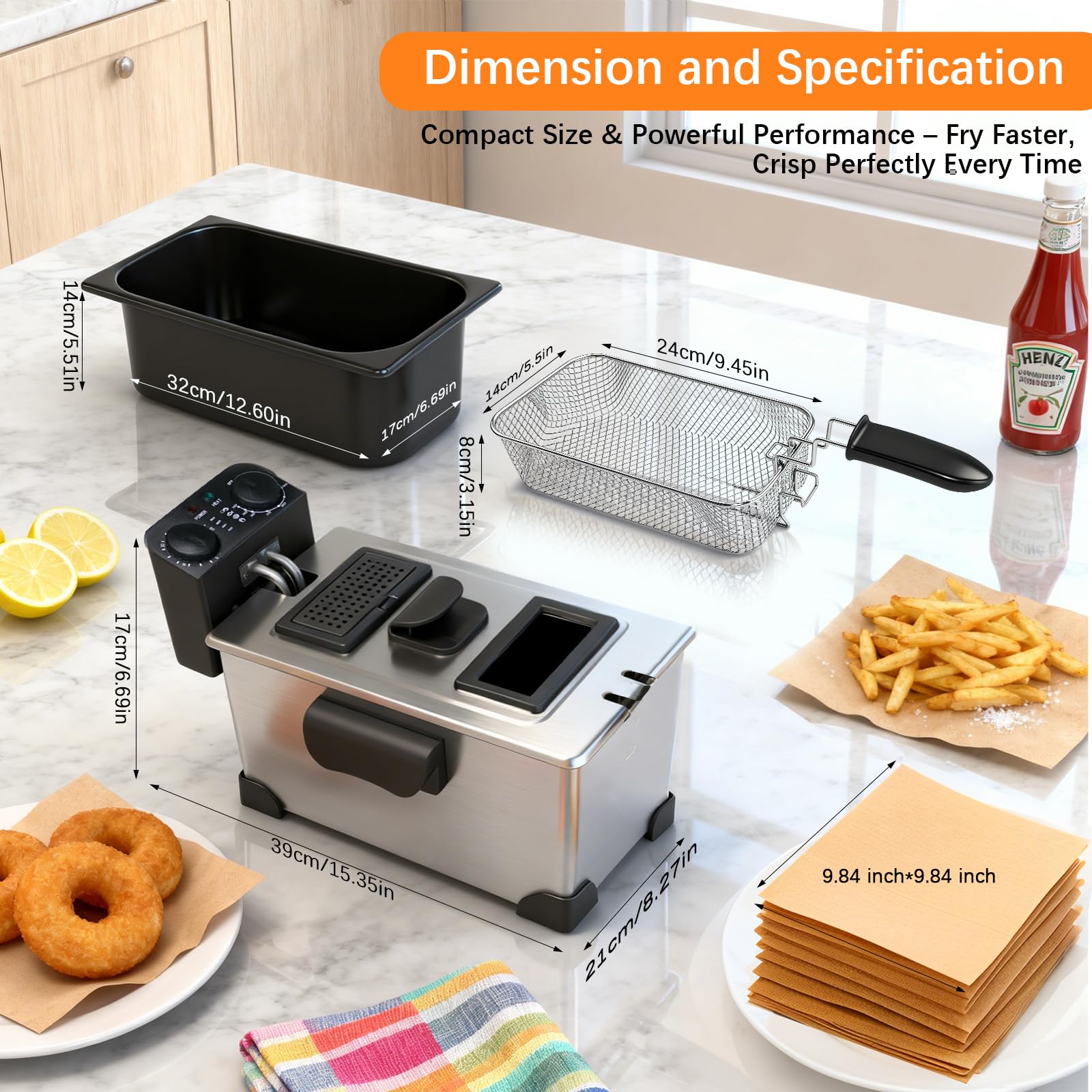 CATTLEMAN CUISINE viewing lid demonstrates monitoring without splatter