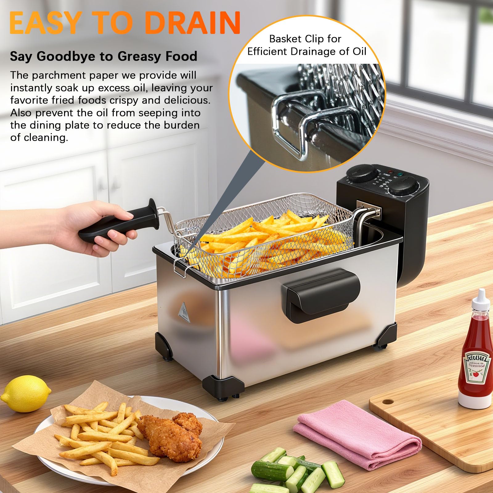 CATTLEMAN CUISINE magnetic power cord for easy safety disconnect