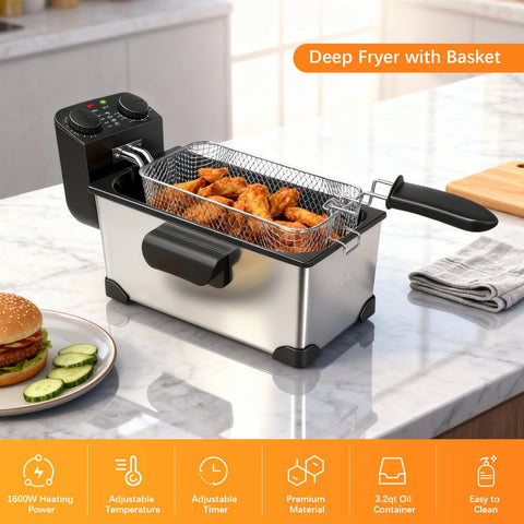 CATTLEMAN CUISINE safety features cool-touch handle and stable feet