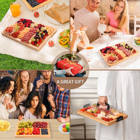 CAWIU gift-worthy board for housewarmings, weddings, and holidays.