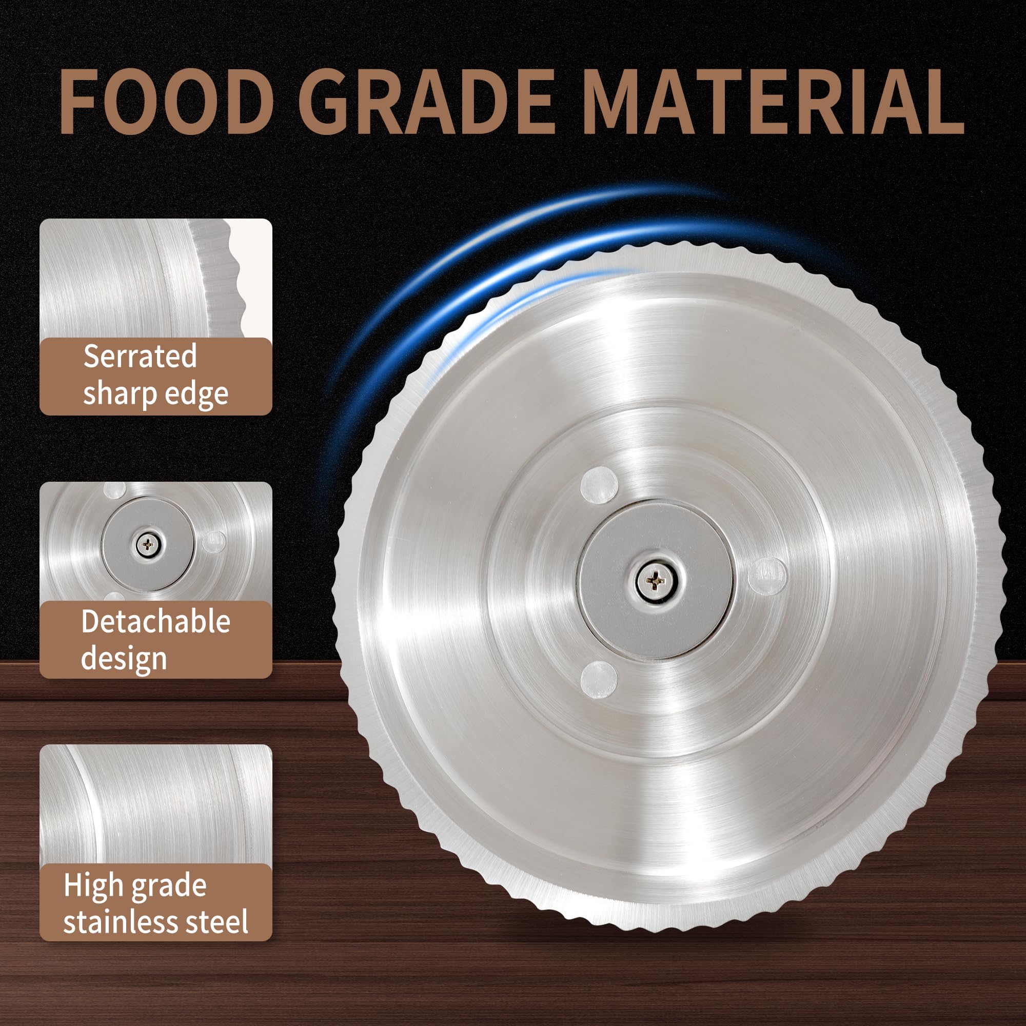 CAWIU metal wire guide keeps slices even and intact