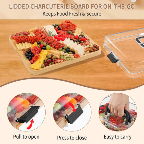 CAWIU includes a four-knife set for versatile entertaining