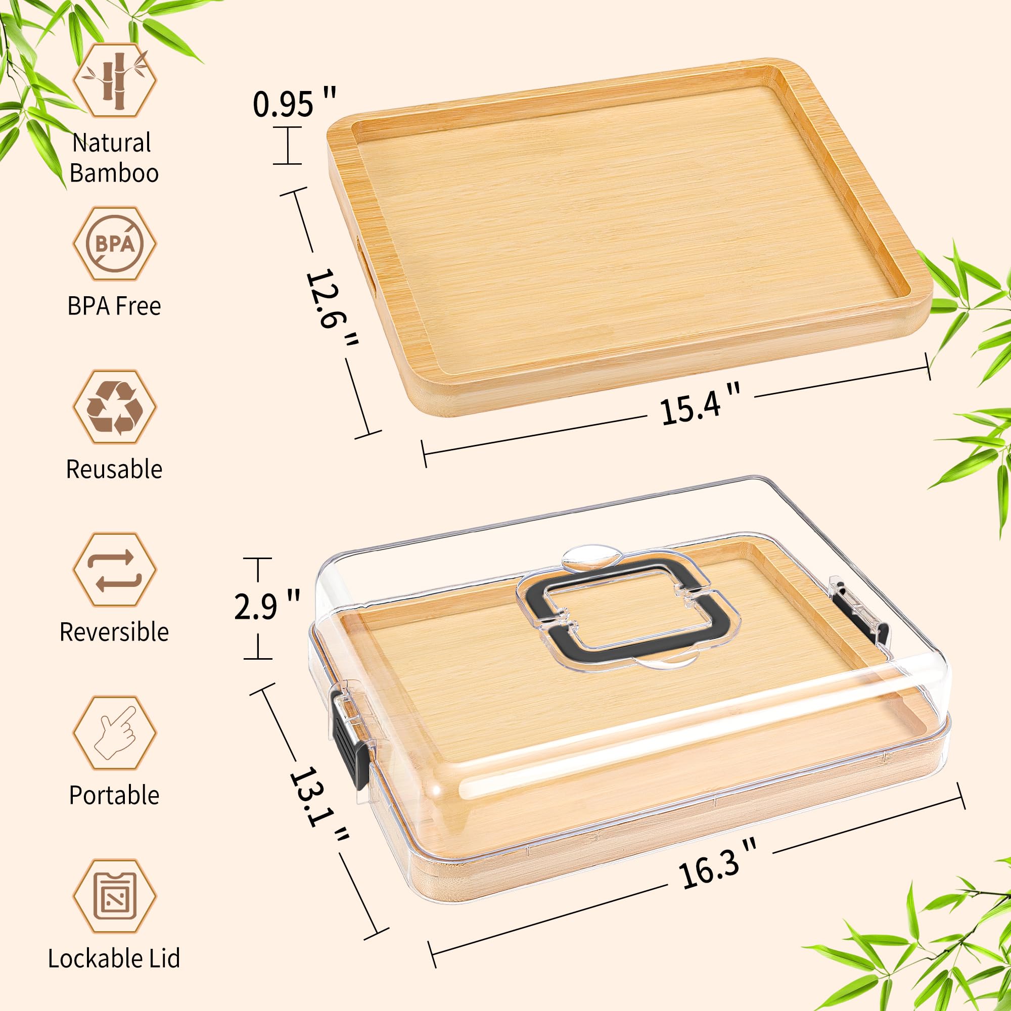 CAWIU large board ideal for gatherings and outdoor meals
