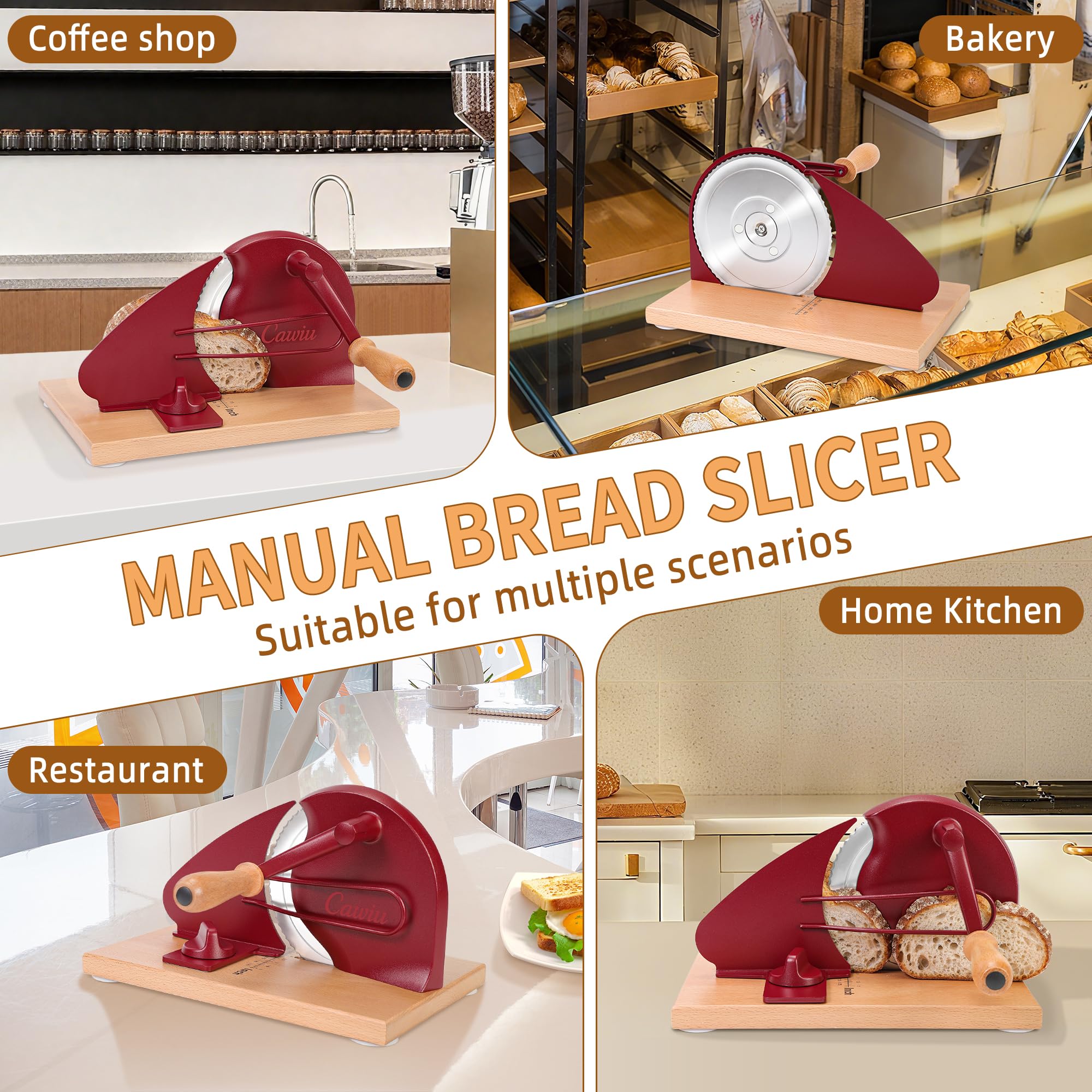 Protective cover keeps CAWIU slicer safely stored and hygienic