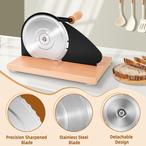CAWIU four suction cups provide secure grip during slicing.