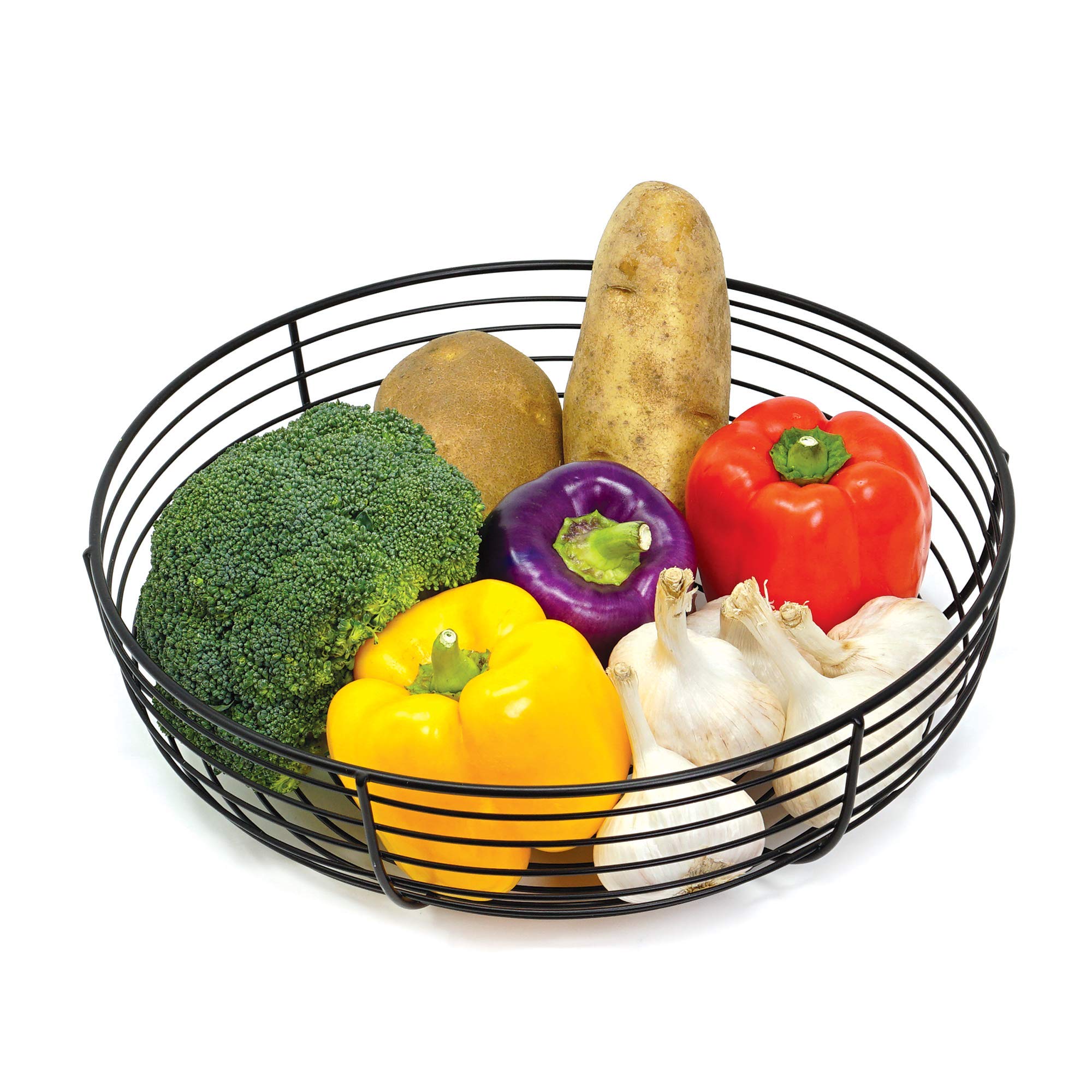 CAXXA bread and snacks storage wire basket blending decor with practicality