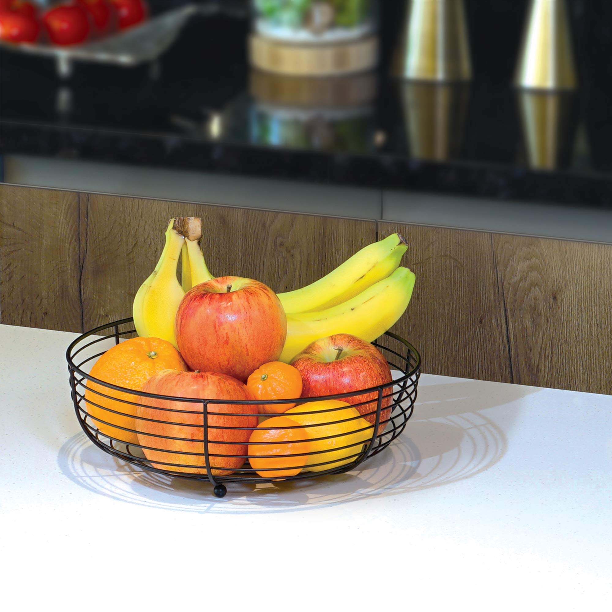 CAXXA dimension-friendly basket fits 11.2 by 11.2 by 3.6 inches