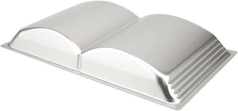 Cayanmydery book shape cake pan hanging hole design for storage
