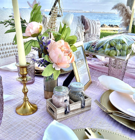 Compact size fits countertops and dining tables without bulk.