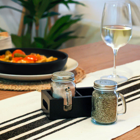 CB Accessories mason jar lids close-up emphasizes stainless steel lids for durable everyday seasoning.