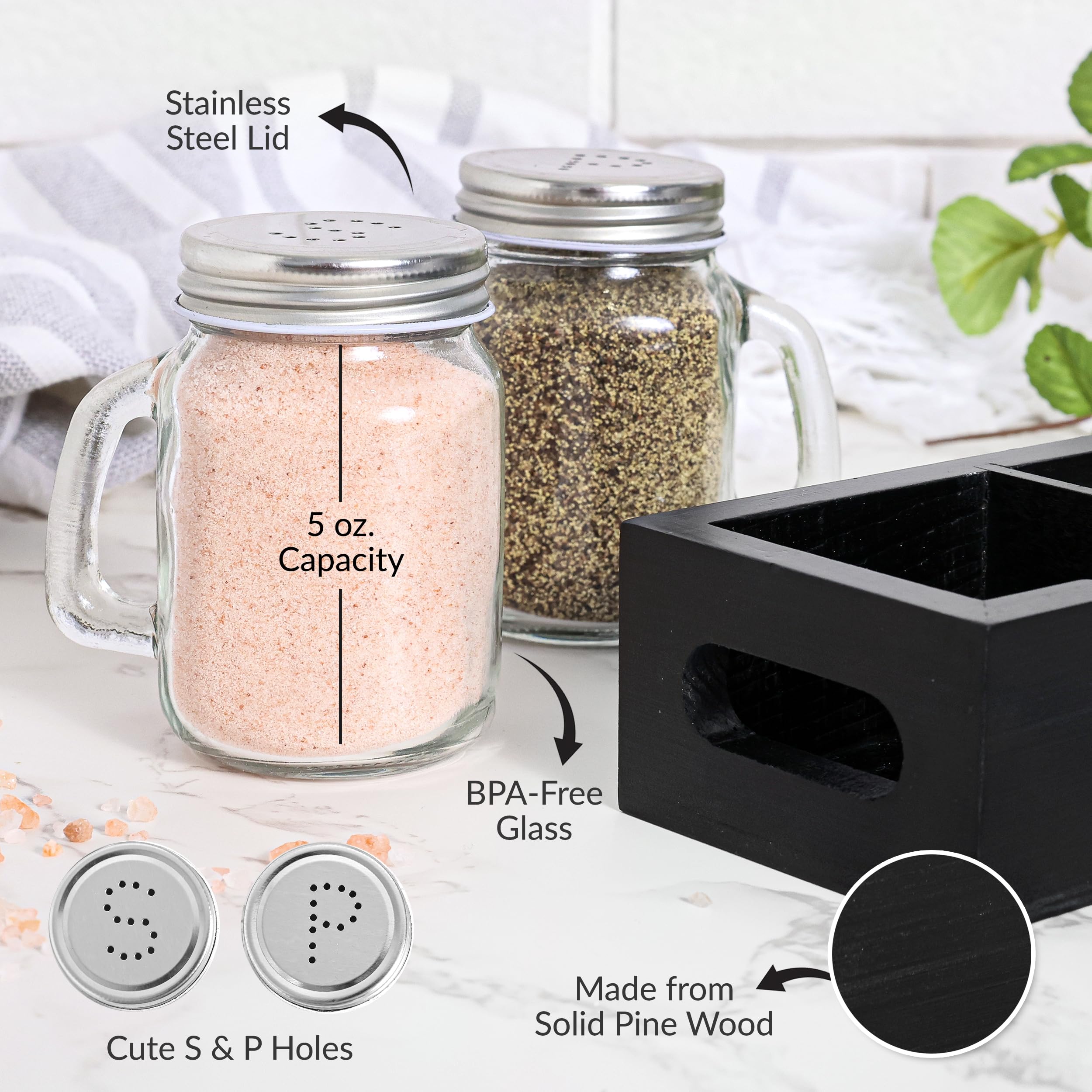 CB Accessories wood holder caddy close-up highlights sturdy wood and organized tabletop storage.