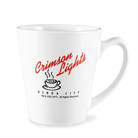 CBS The Young and the Restless Crimson Lights Mug with iconic logo for daily coffee rituals.
