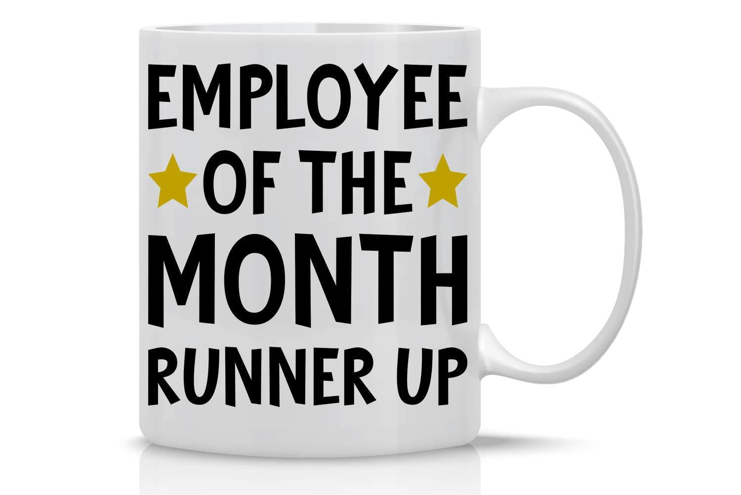 CBTwear Employee Month Runner mug with double-sided print for shared desk humor