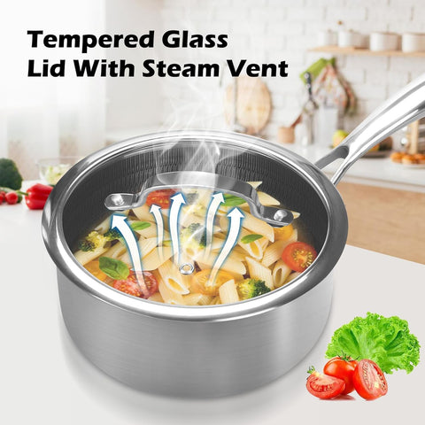 CBYJK compatible with all cooktops, including induction, for flexibility.