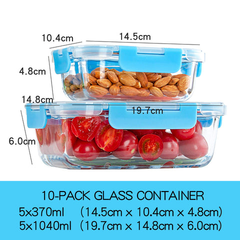 C CREST airtight lids for glass containers with leak-proof design