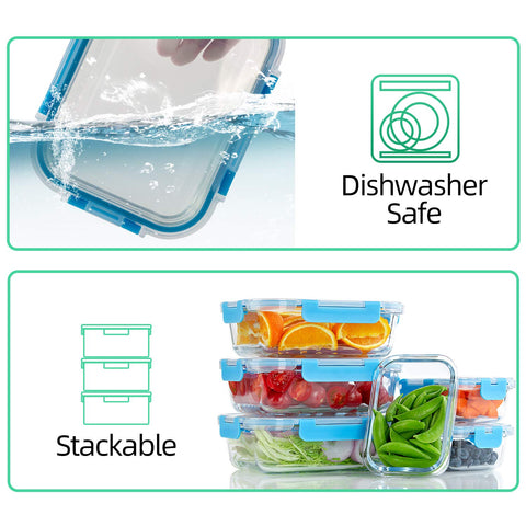 C CREST freezer-safe containers keep leftovers fresh and ready