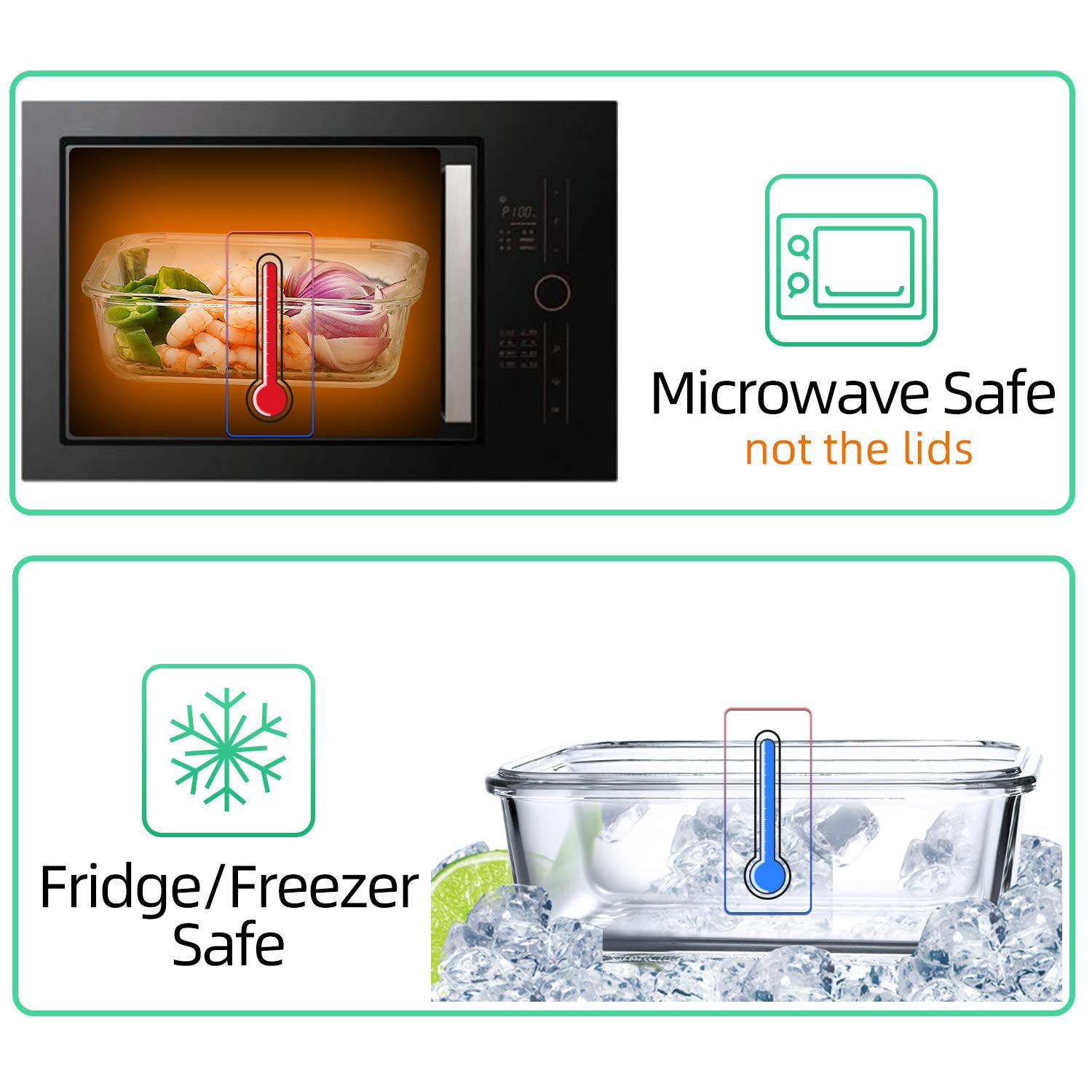 C Crest lead-free glass safe for everyday food storage