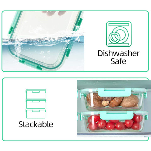 C Crest stackable design saves cabinet space when not in use