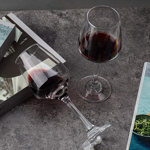 C CREST wine glasses lead-free for safe, durable tableware.