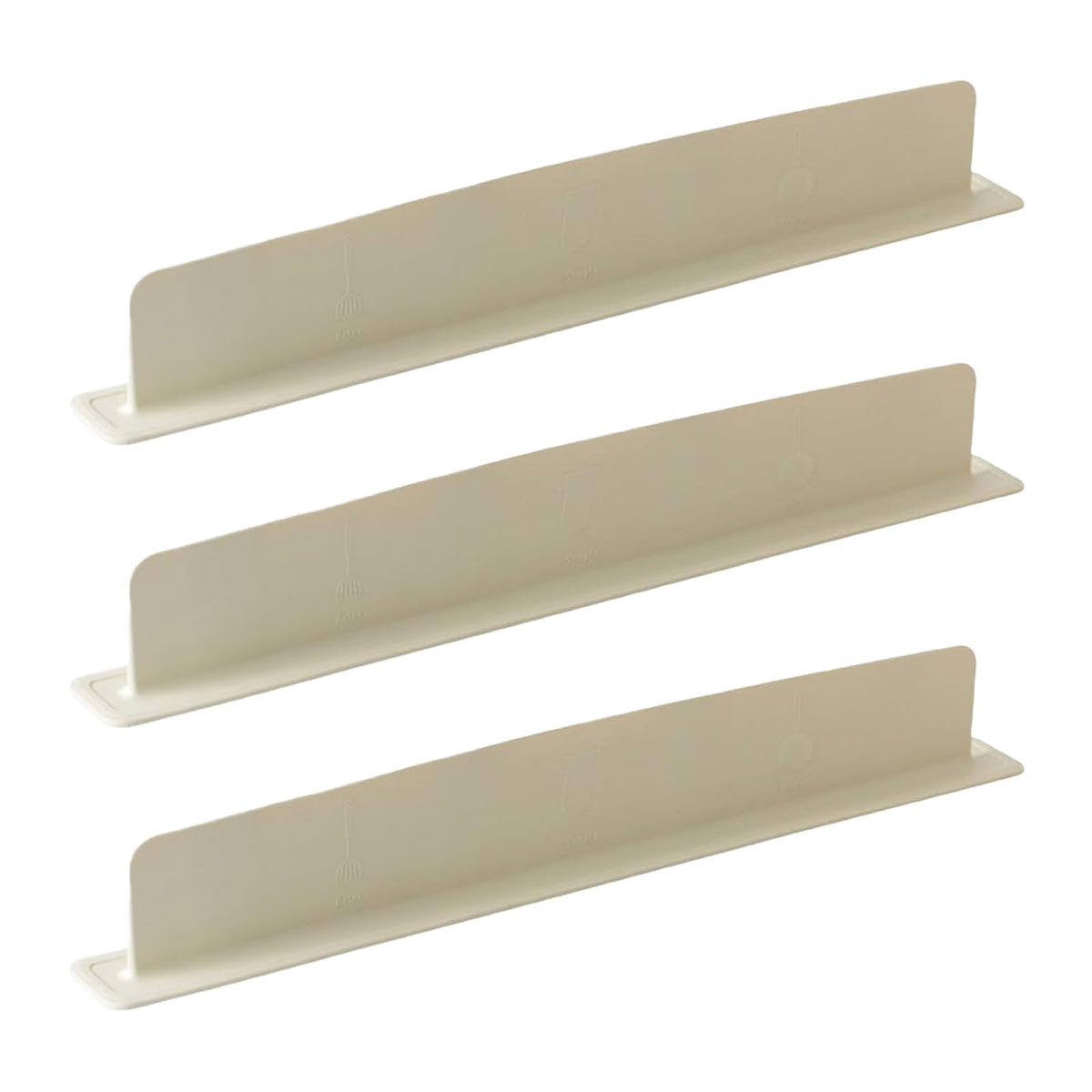CCDANSIYUCR silicone sink splash guard, cream white, front view blocks splashes for cleaner countertops.