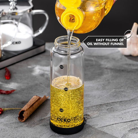 CCKO capacity scale helps measure exact amounts for recipes and dressings