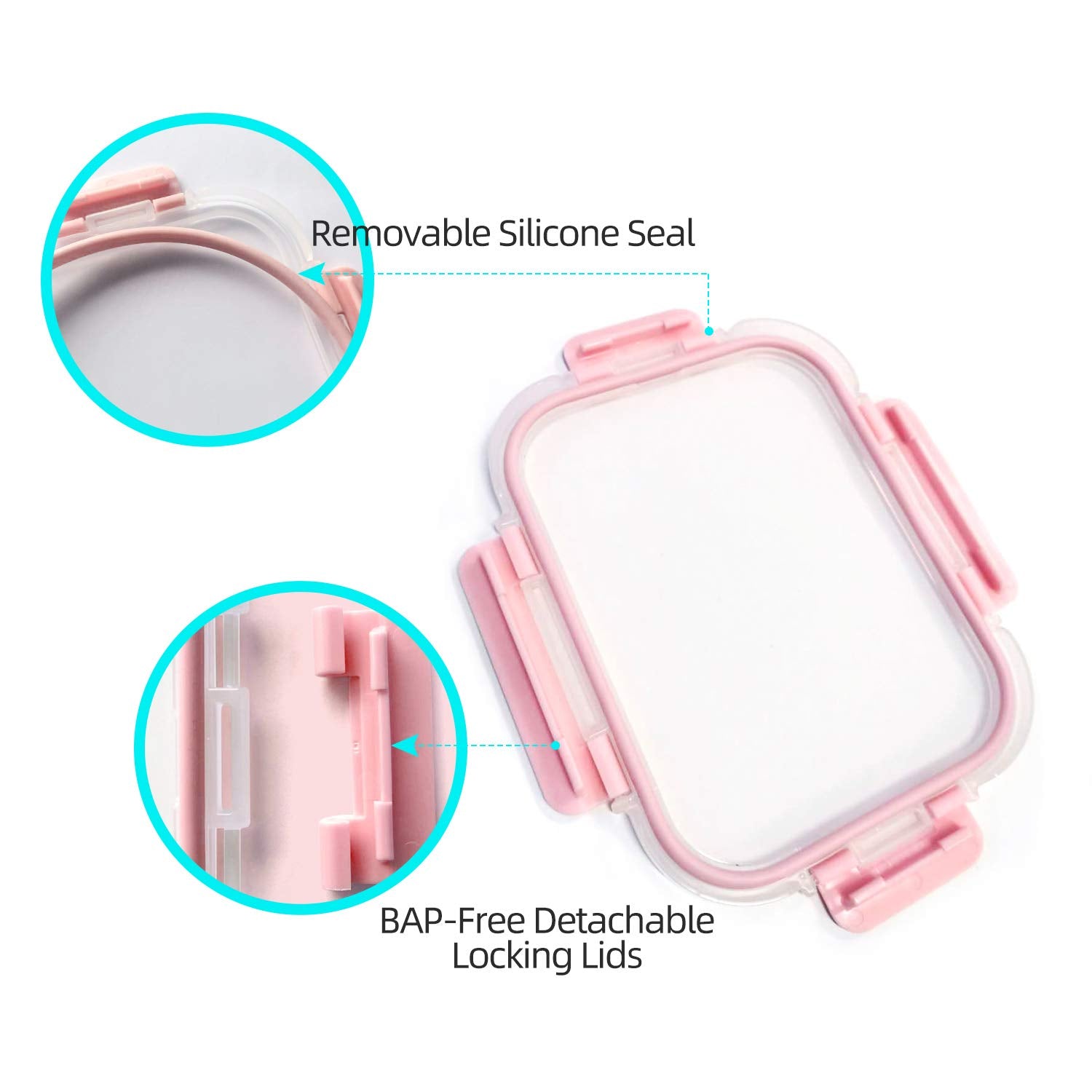 C CREST oven-safe borosilicate glass for versatile reheating and storage