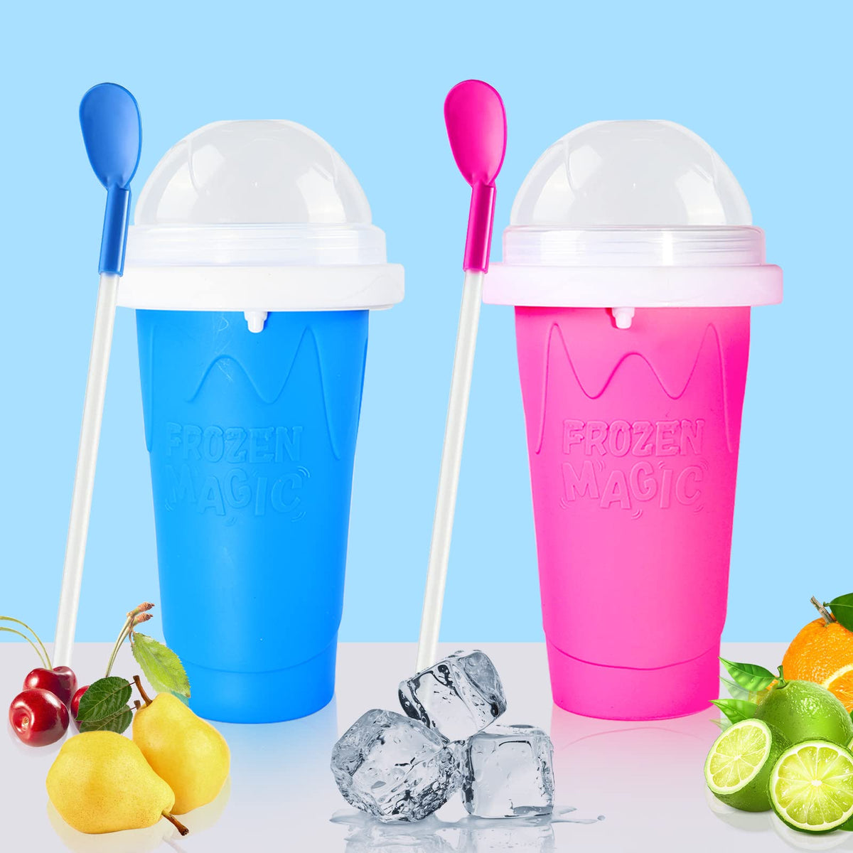 cdbz slushy cup in freezer-ready setup for fast, refreshing treats