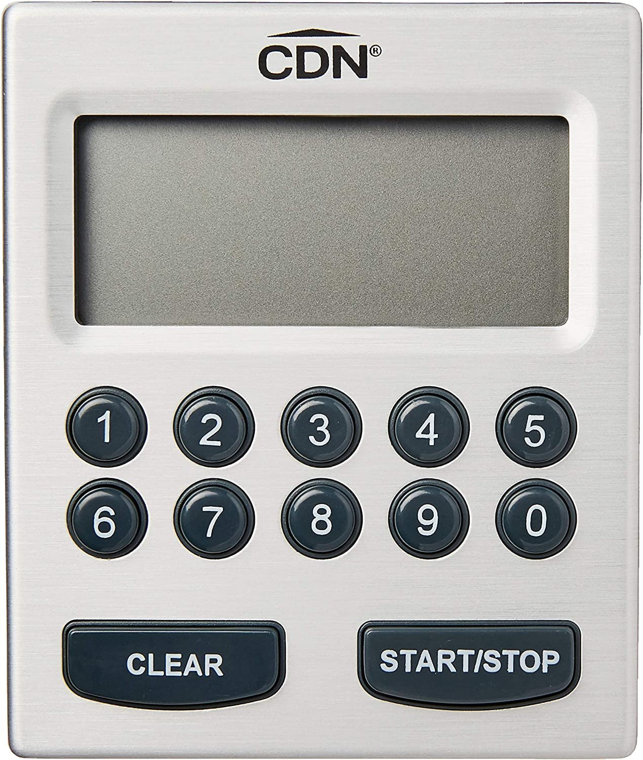 CDN Direct Entry 2-Alarm timer stand for hands-free operation
