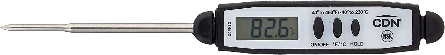 CDN DT450X front view with waterproof housing for quick readings